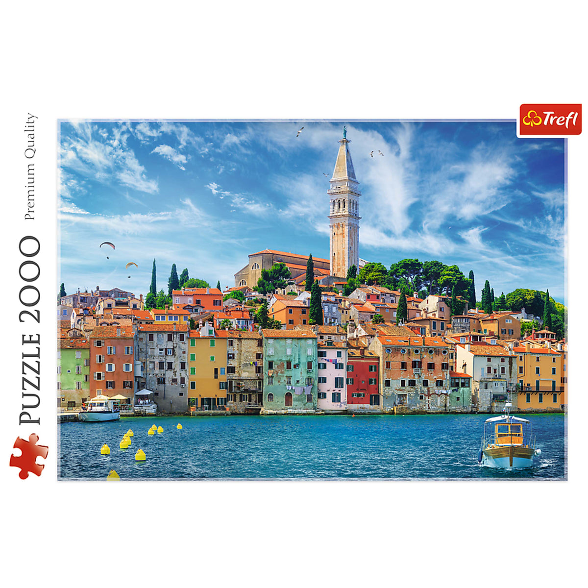 Red Rovinj, Croatia 2000 Piece Puzzle