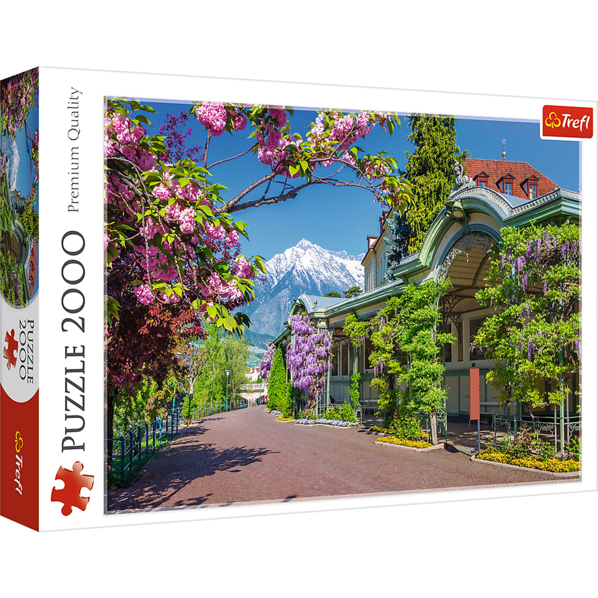 Red Merano, Italy 2000 Piece Puzzle