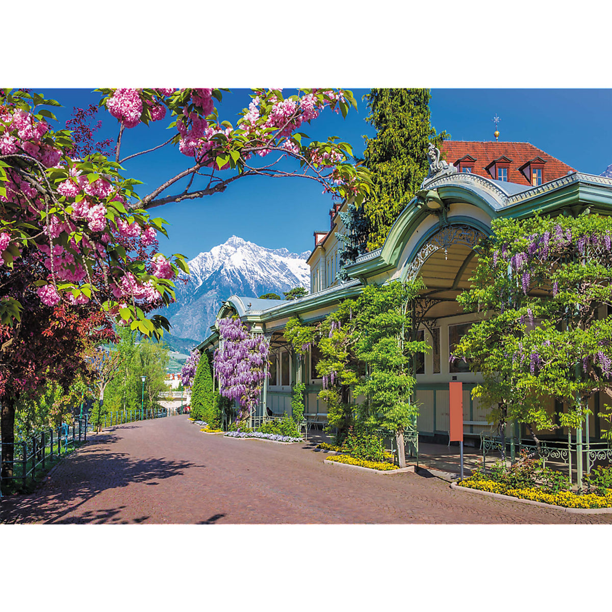 Red Merano, Italy 2000 Piece Puzzle