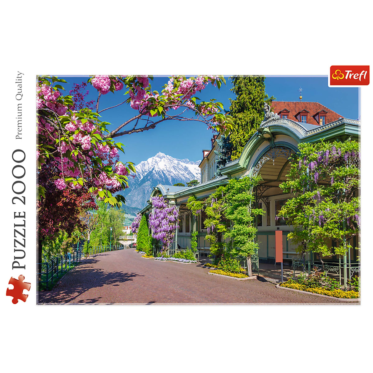 Red Merano, Italy 2000 Piece Puzzle