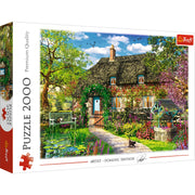 Red Country Cottage 2000 Piece Puzzle