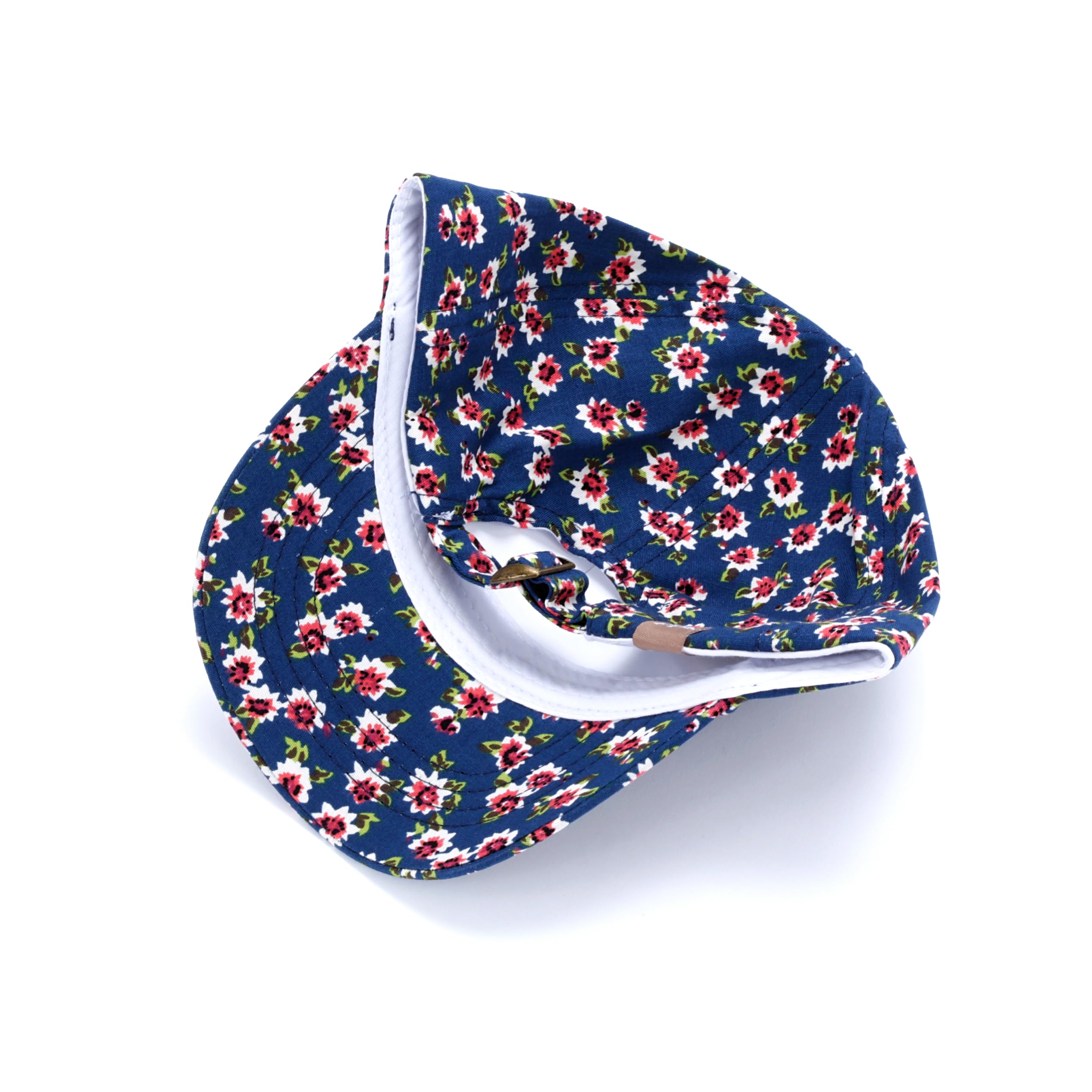 Girls Baseball Cap In Vintage Floral For Girls 2- 12 Years, Natural Cotton, Premium Quality