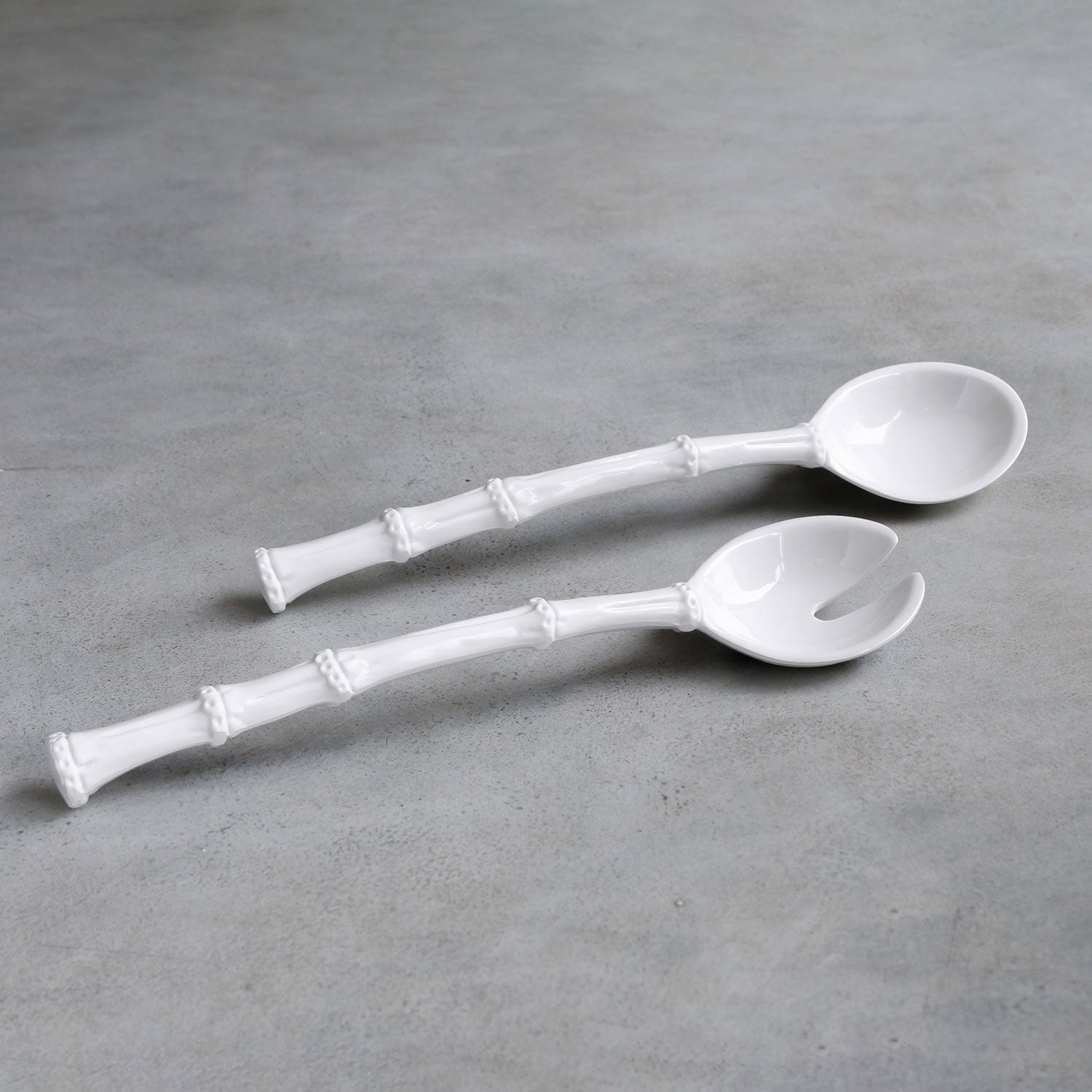 Beatriz Ball Vida Bamboo Lg Salad Servers (white) #2716