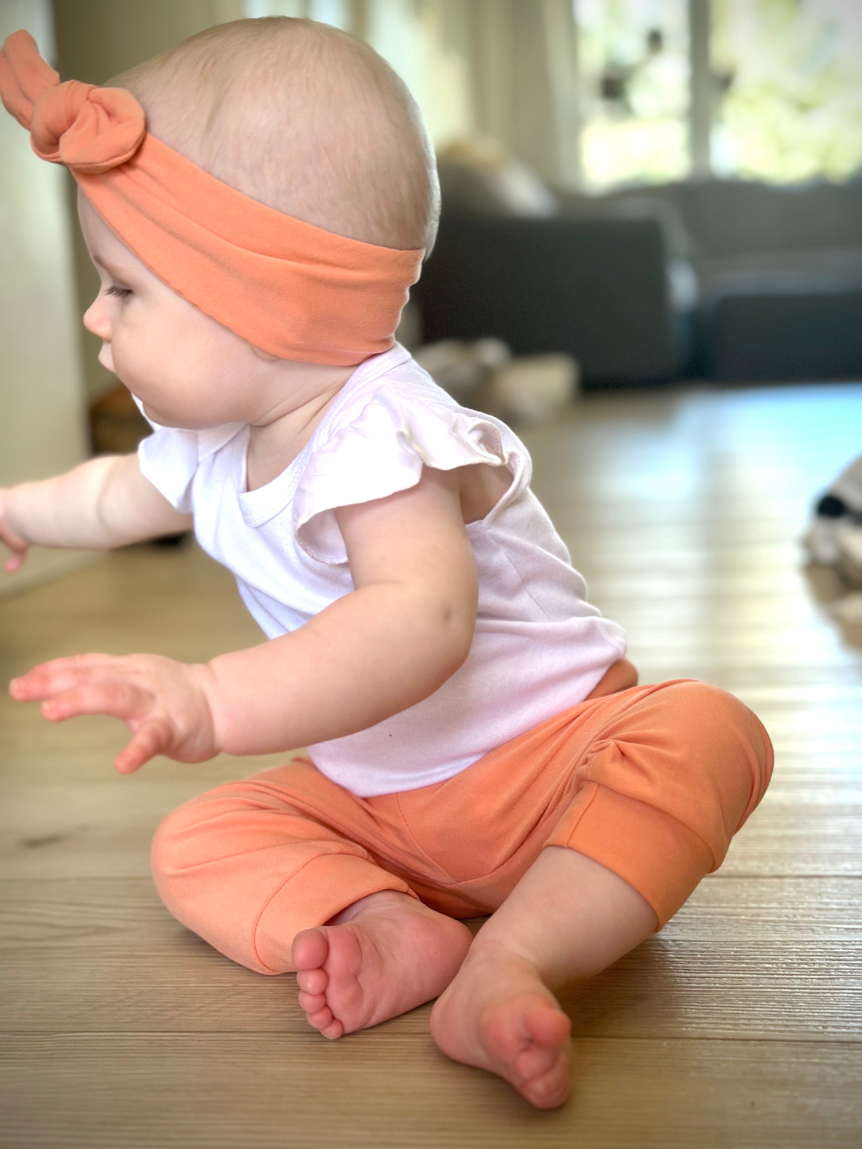 Peach • Infant/toddler Joggers