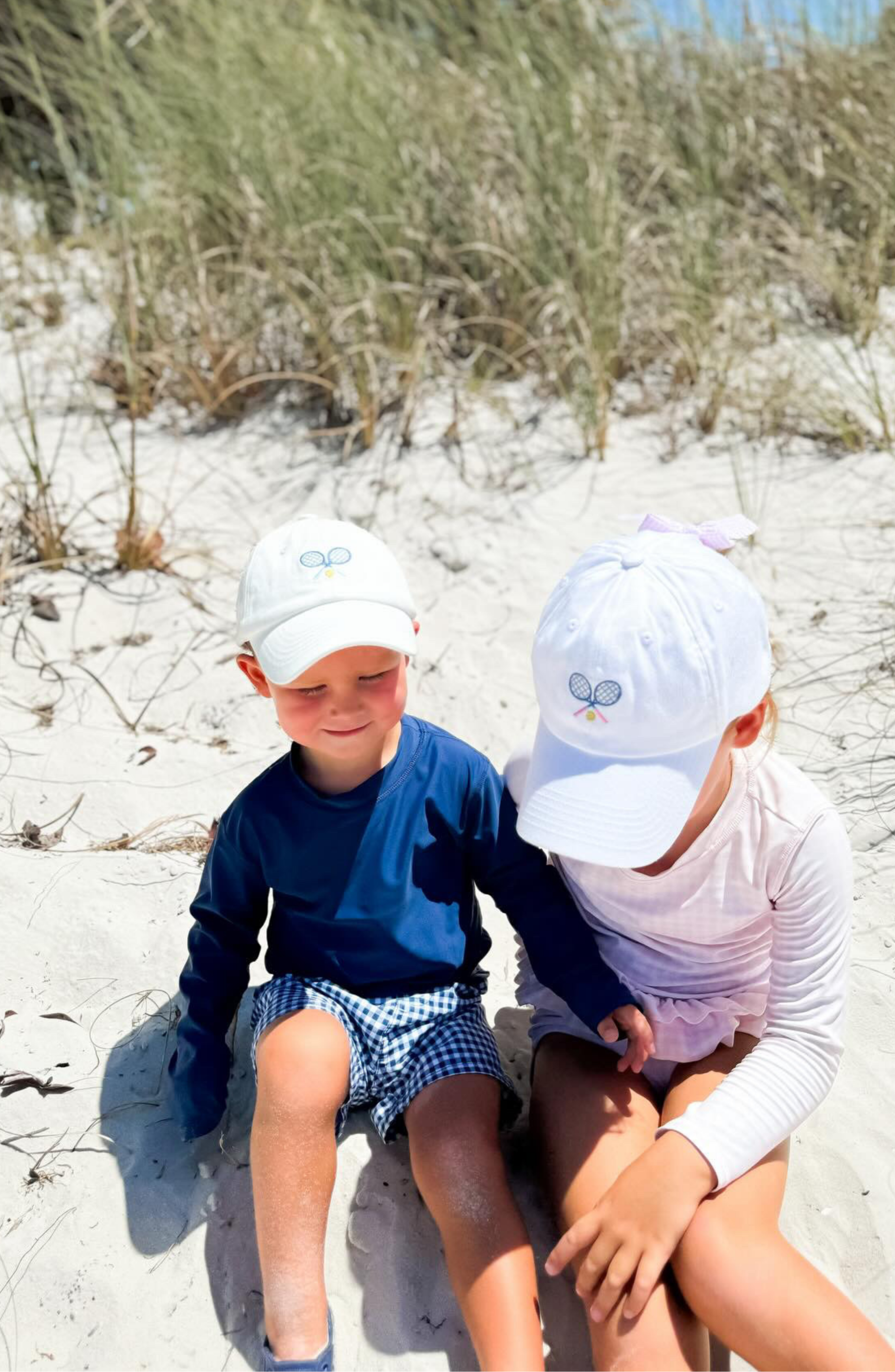 Tennis Bow Baseball Hat (girls)