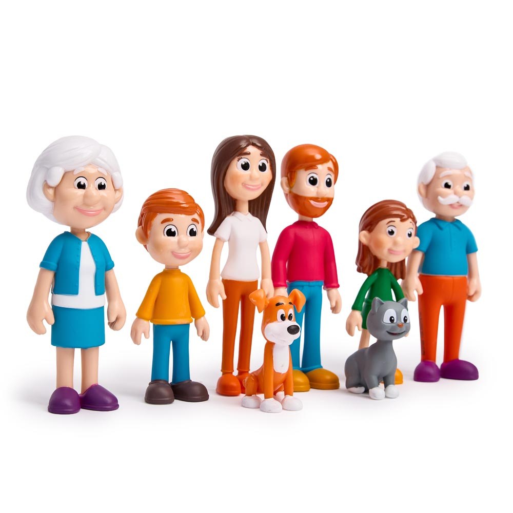Light-Skinned Family