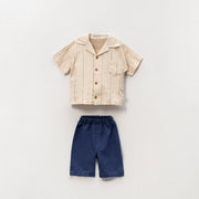 Striped Voyager Set-blue
