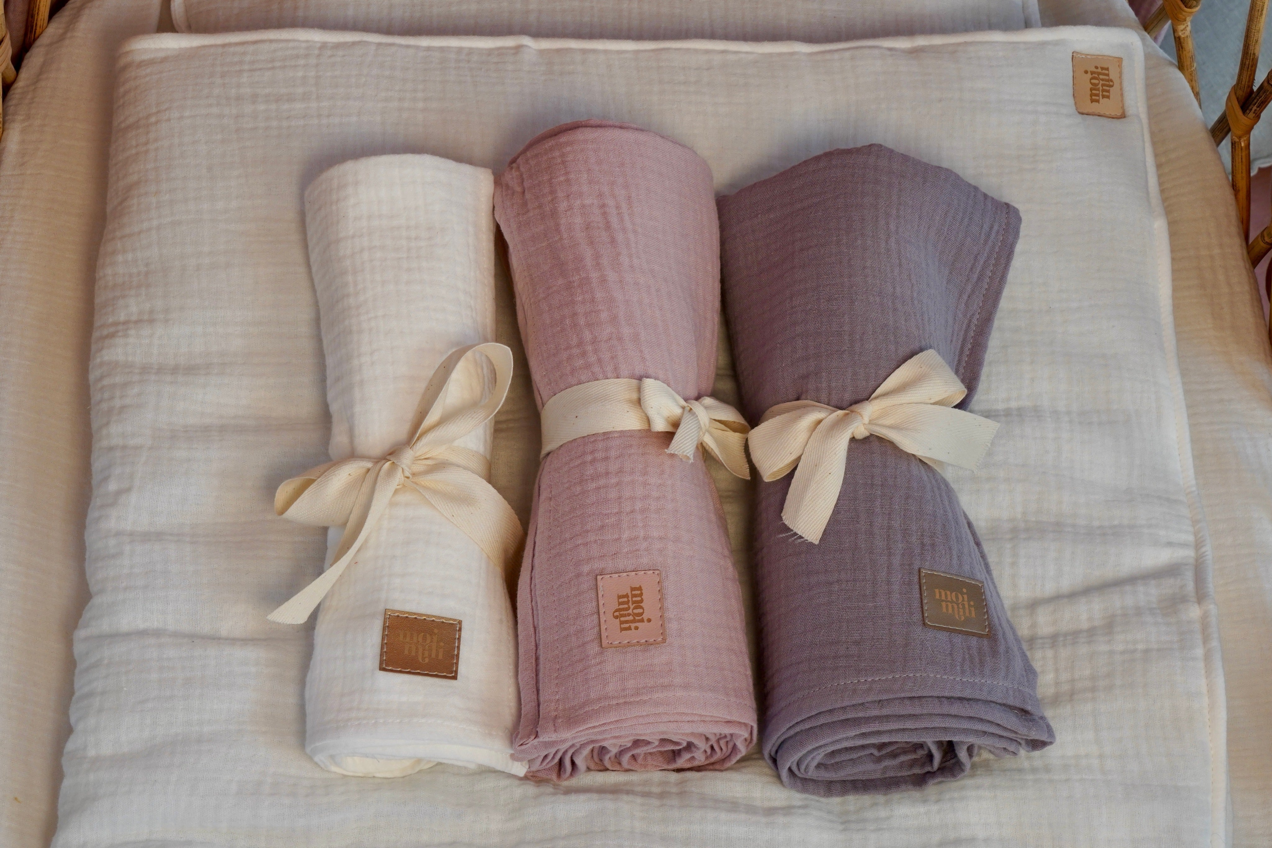 Muslin Baby Pink - Baby Swaddle Blanket