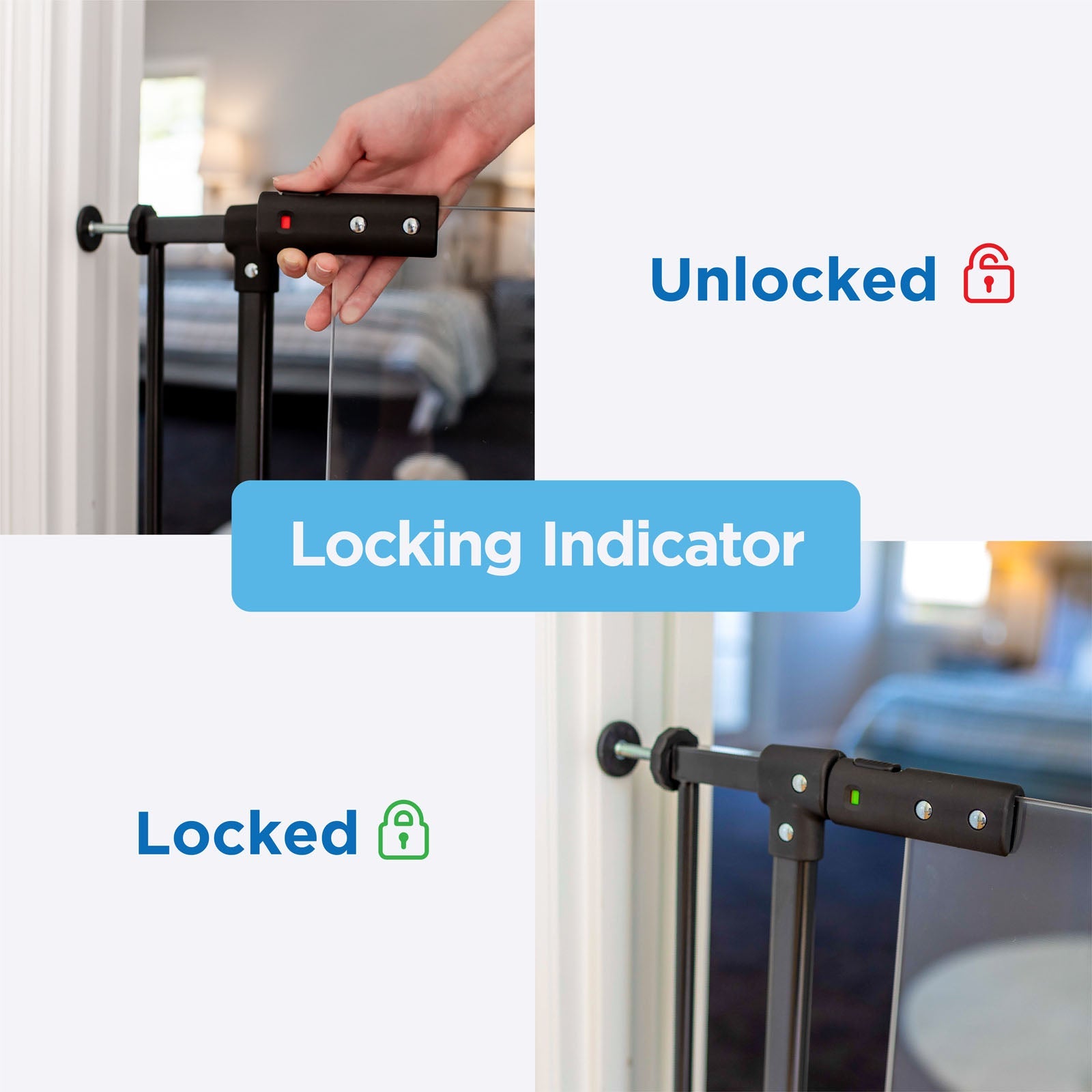 Clear Ultimate Safety Gate | 55.9" W X 29.9" H