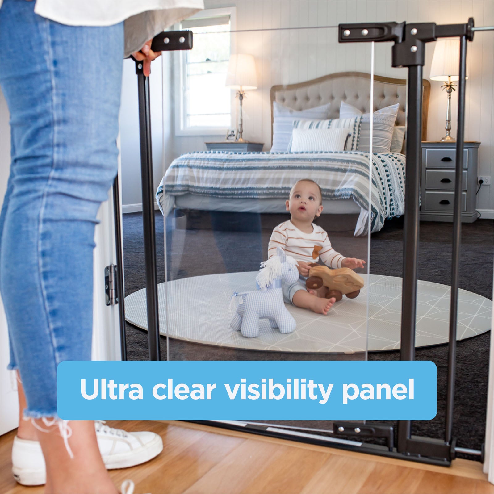 Clear Ultimate Safety Gate | 55.9" W X 29.9" H
