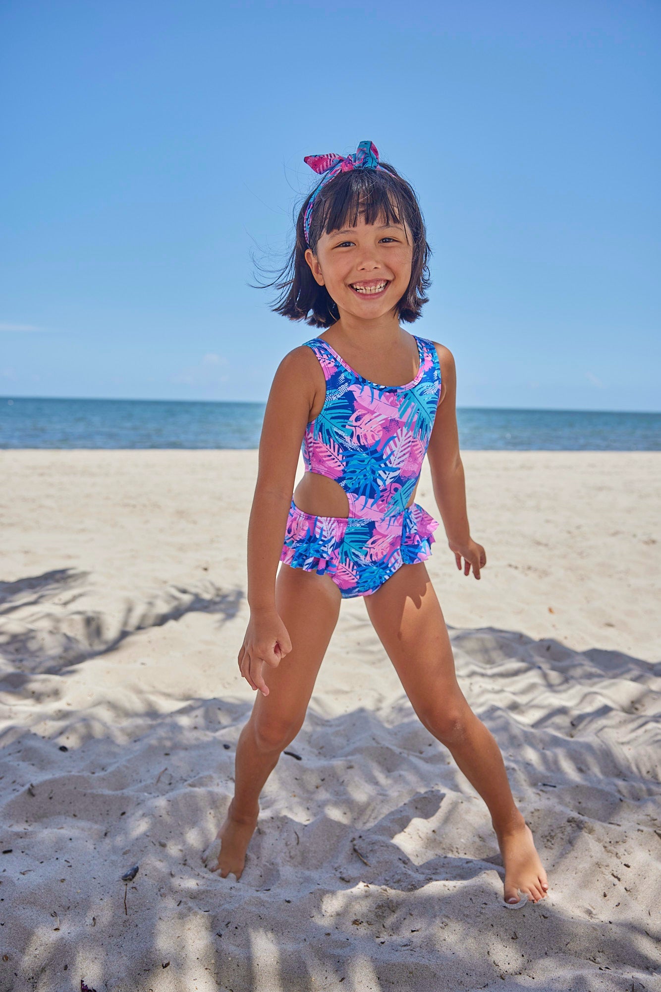 Driftwood Palms One Piece Swimsuit