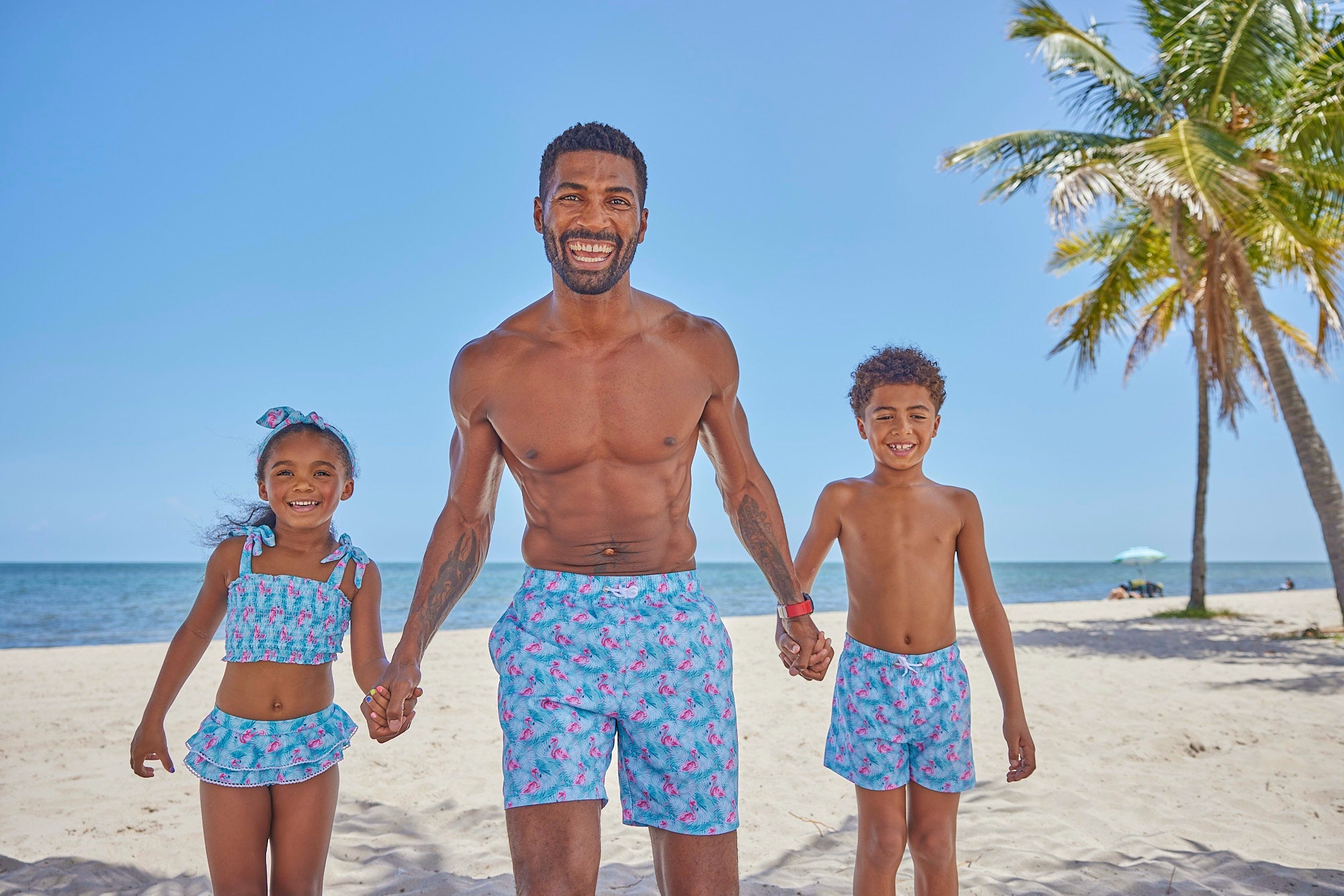 Playa Flamingo Men's Trunks