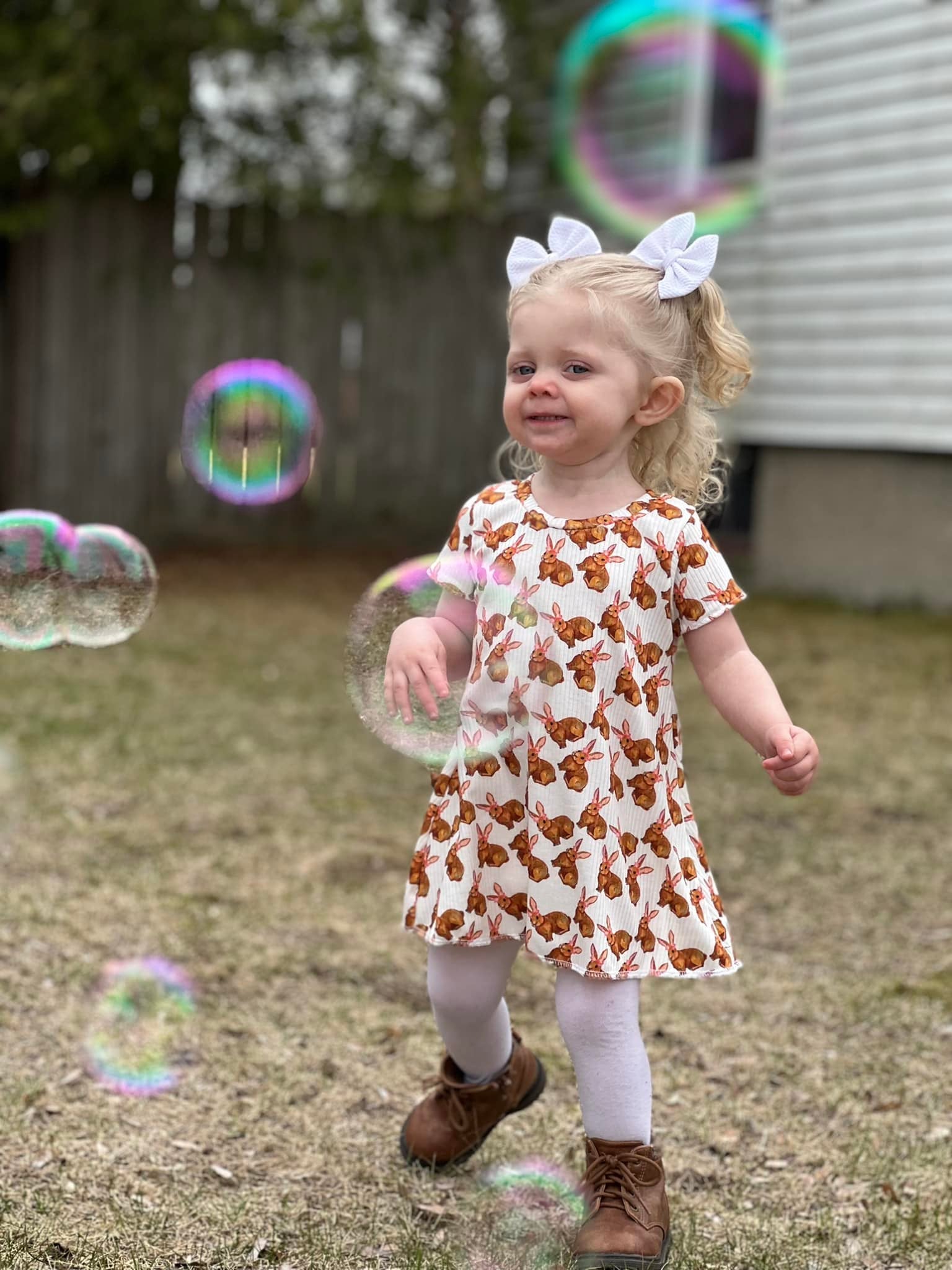 Easter Bunny Baby Dress