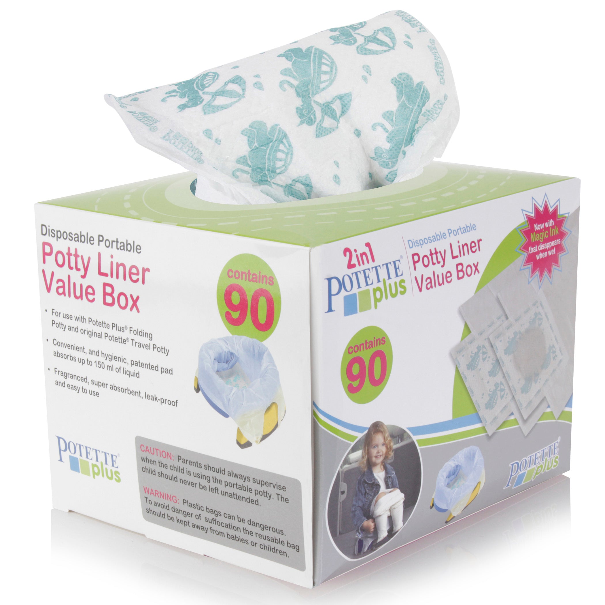 90 Potty Liners