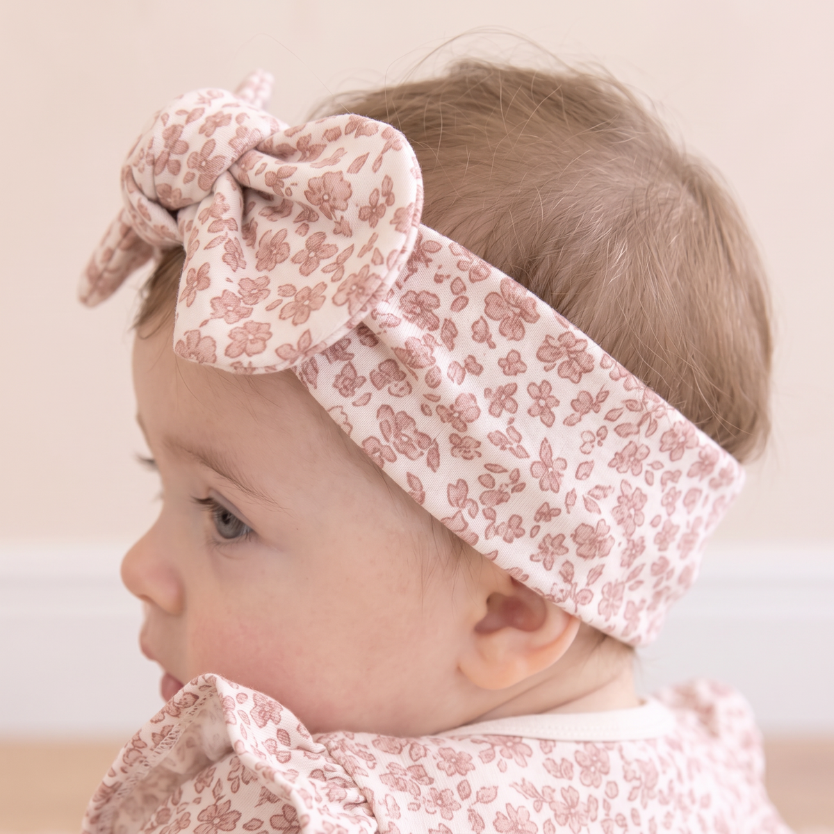 Organic Headwrap - Wild Petal