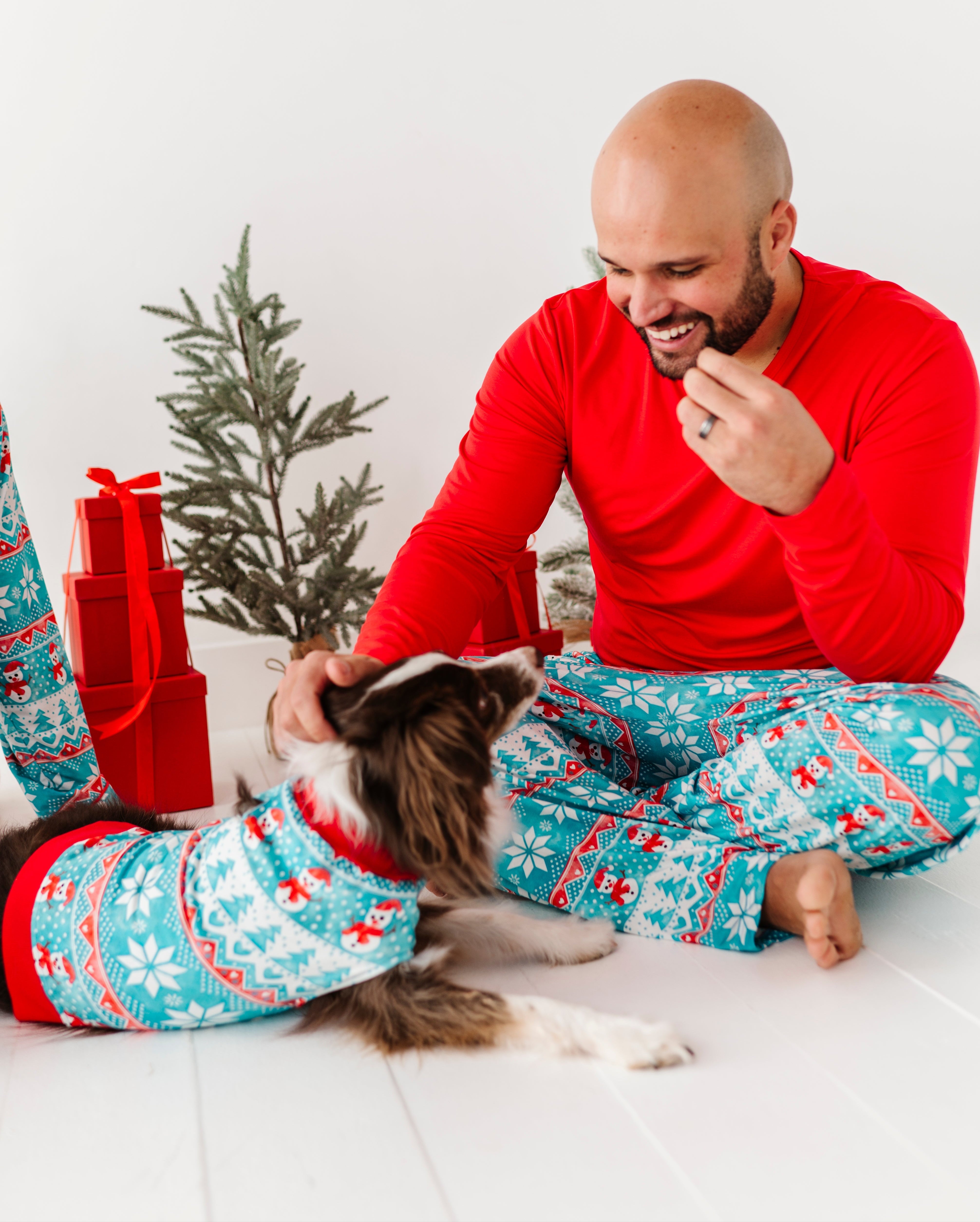 Frosty Fair Isle Pet Sweatshirt