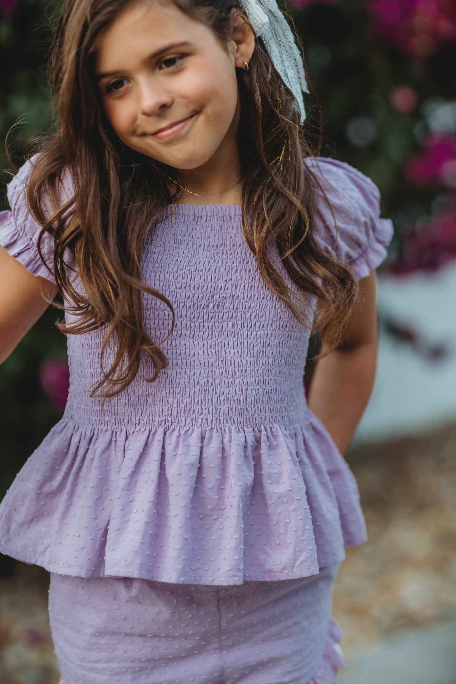 Violet Shorts Set