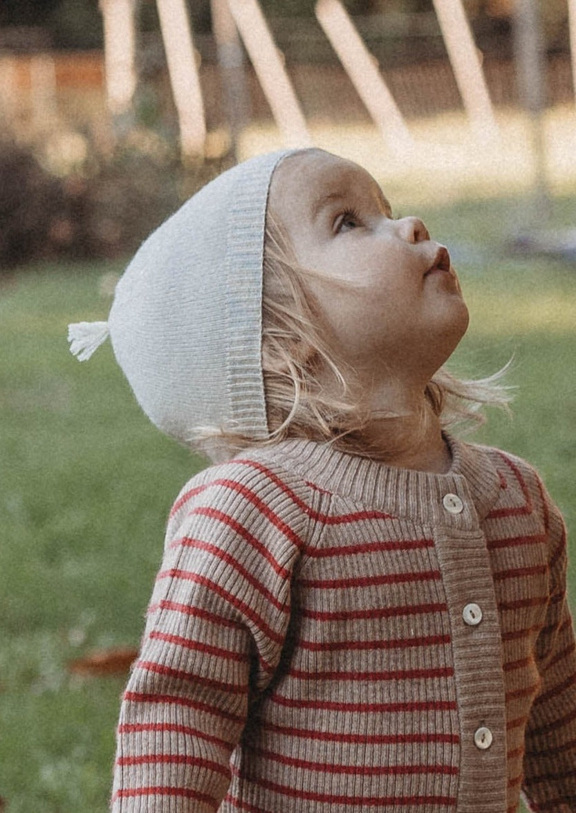 Cashmere & Merino Wool Beanie | Pure Beige