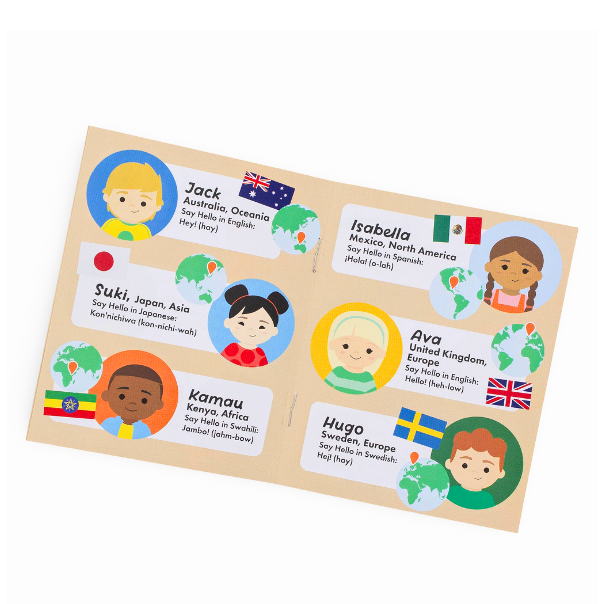 Kids Of The World: Memory Match Game