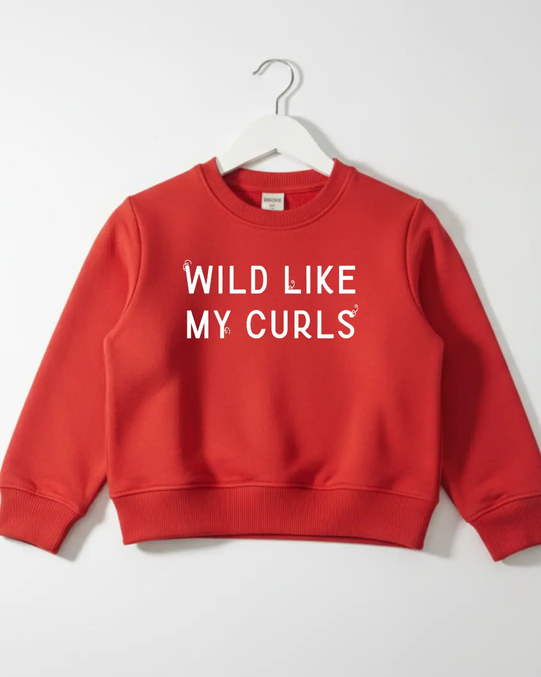 Wild Like My Curls Pullover
