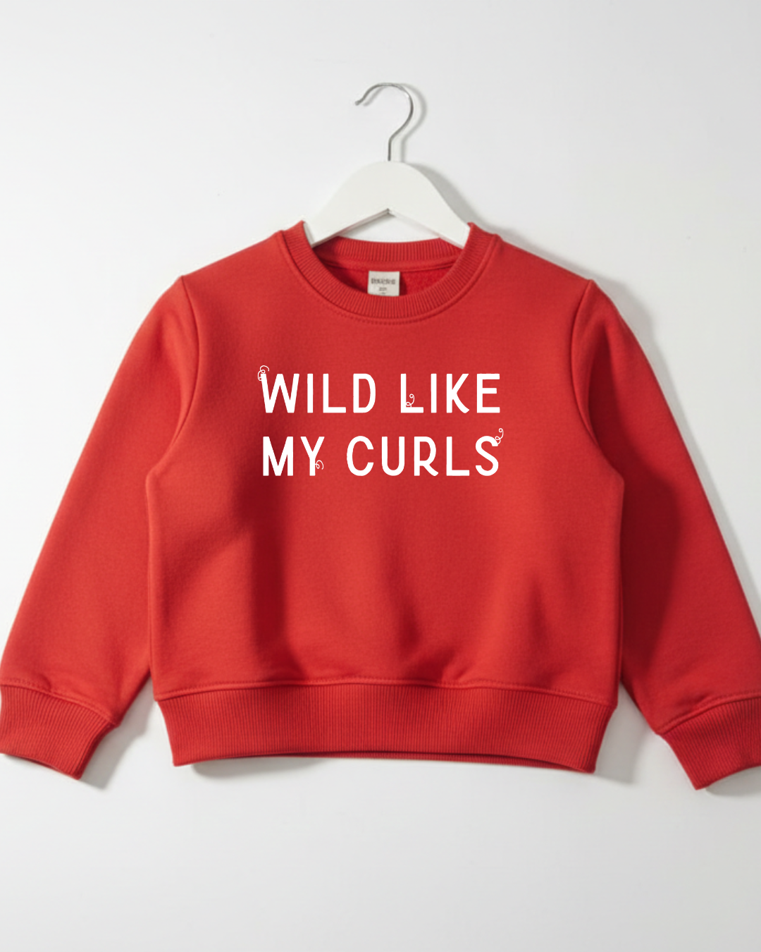 Wild Like My Curls Pullover