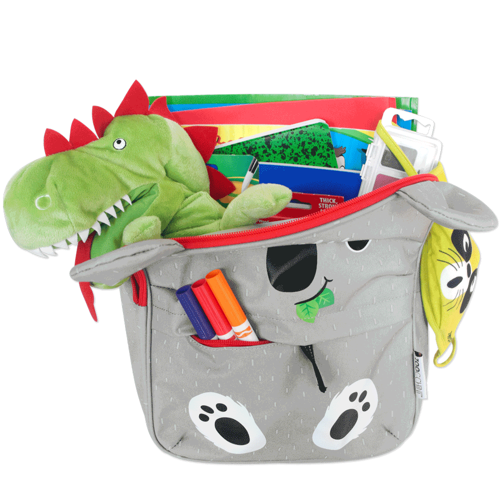 Toddler/kids Square Backpack - Kai The Koala