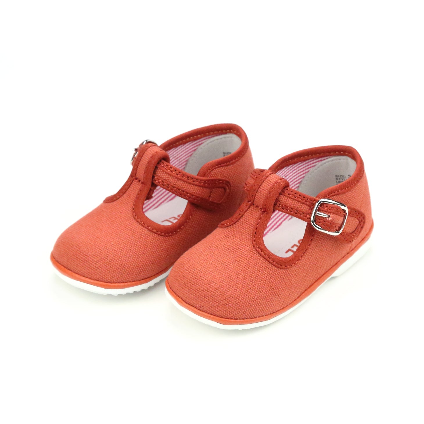 Poppy Canvas T-strap Mary Jane (baby)