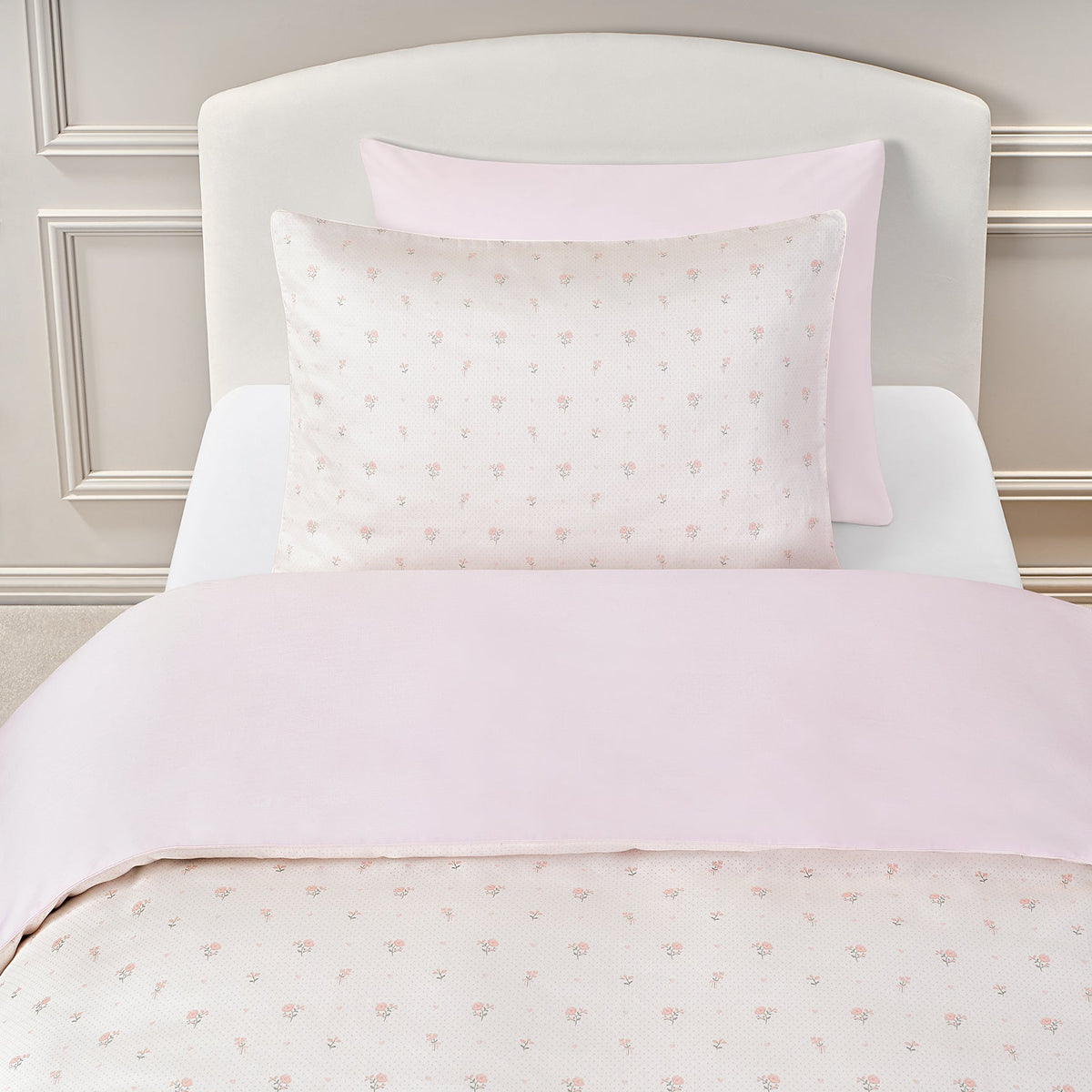 Ditsy Floral Twin Set - Pink