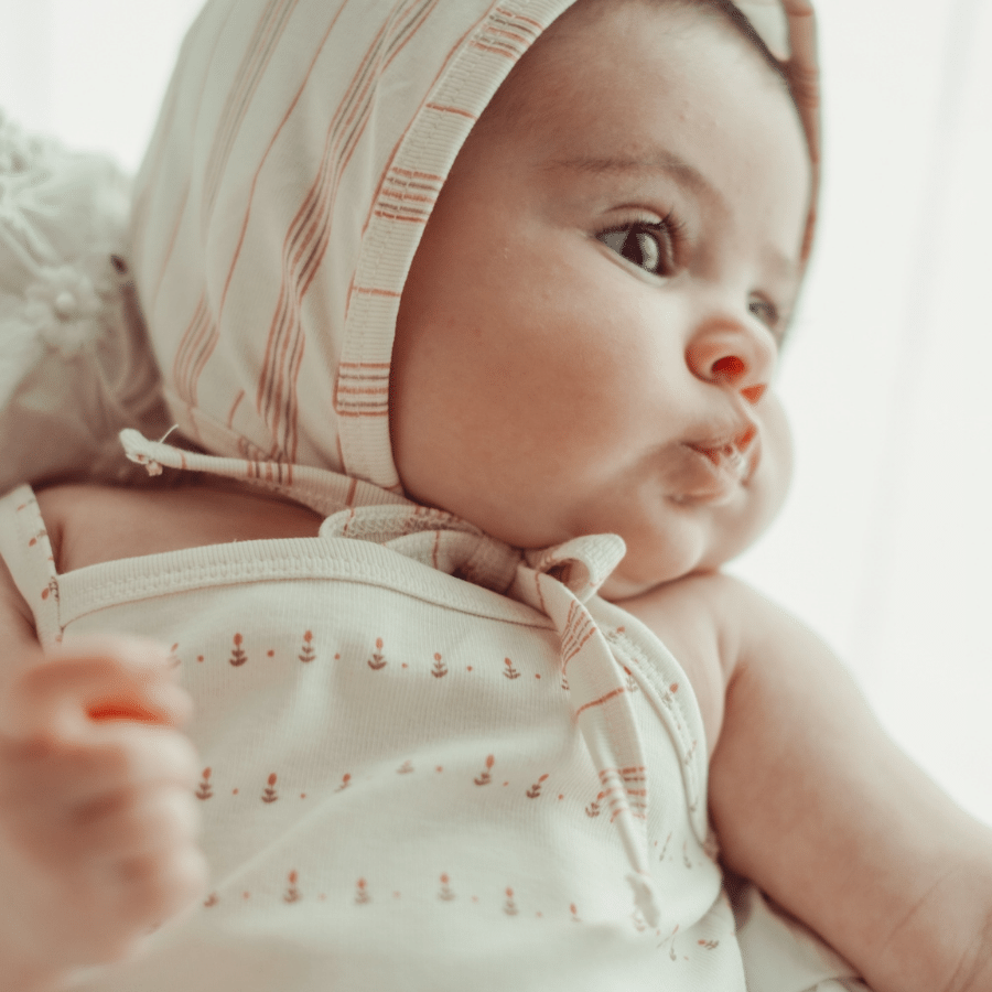 The Printed Blanket - Mist Stripe