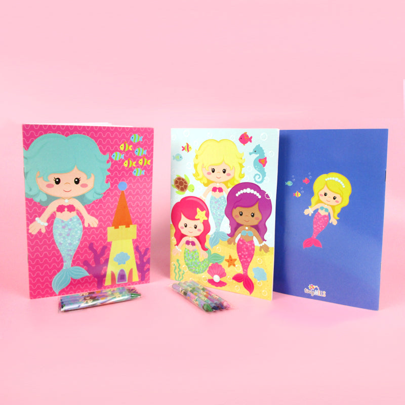 Mermaids Coloring Books - Set Of 6 Or 12