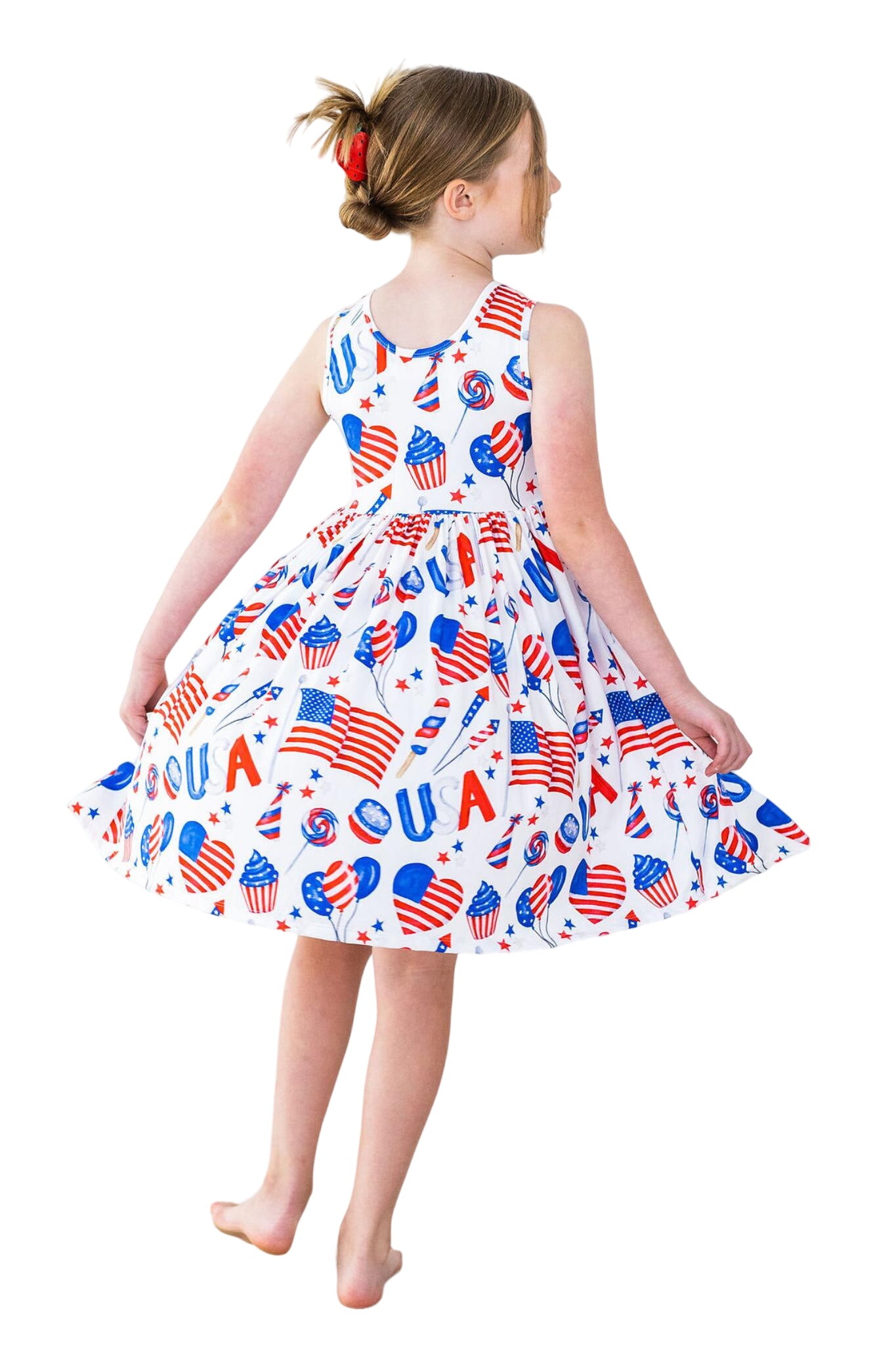 Party In The Usa Tank Twirl Dress