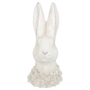 Cement Bunny Statue Bust