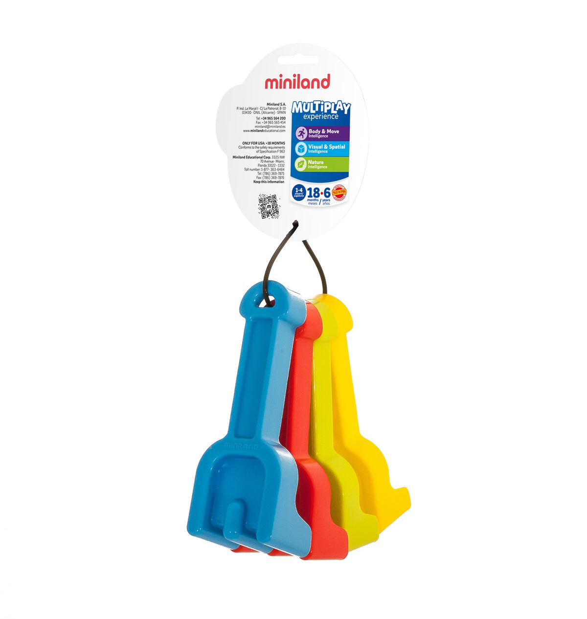 4 Baby Rakes Set