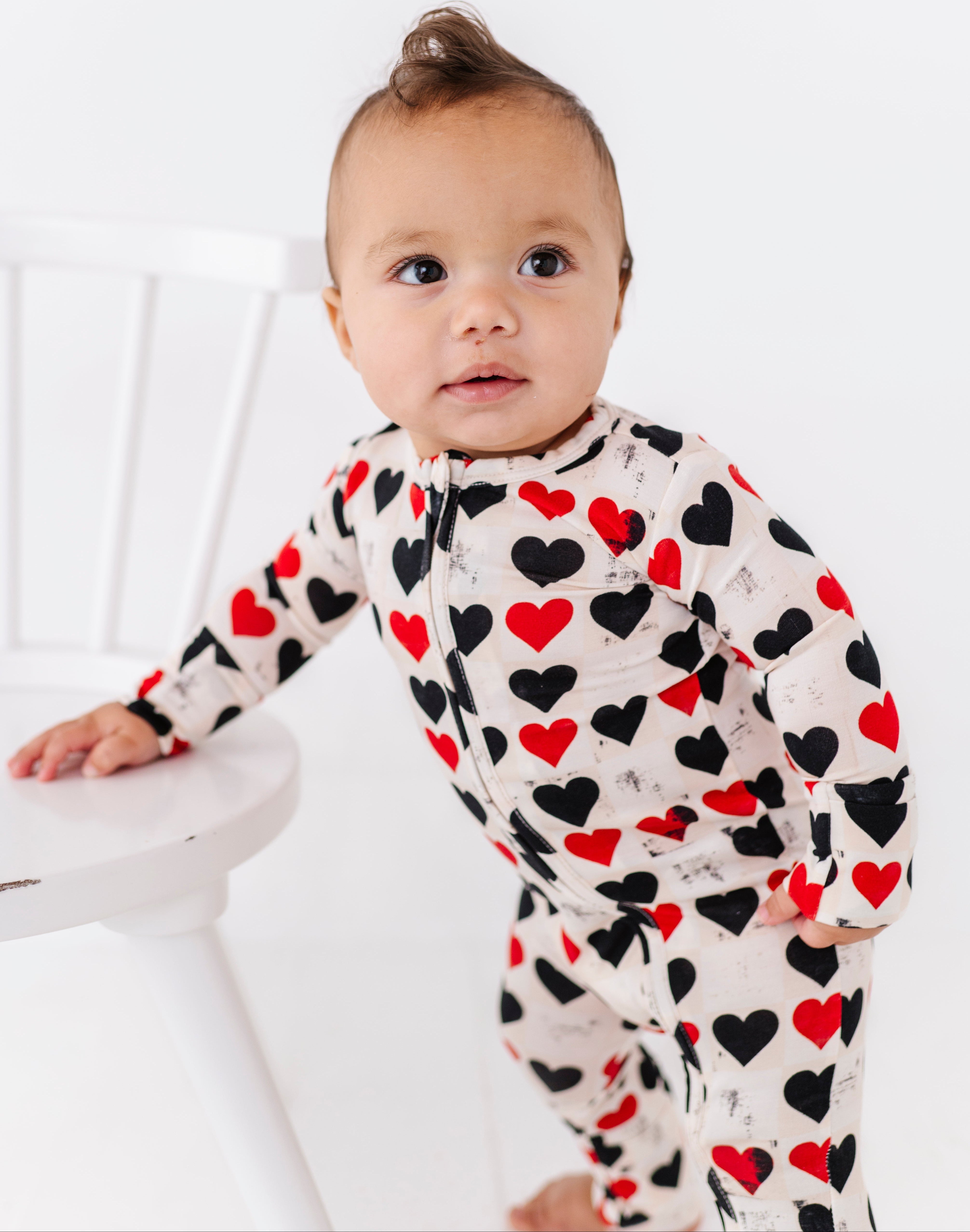King Of Hearts Convertible Romper