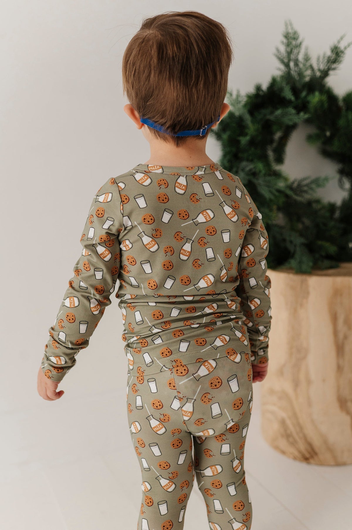 Long Sleeve Lounge Set In Cookies 'n Milk