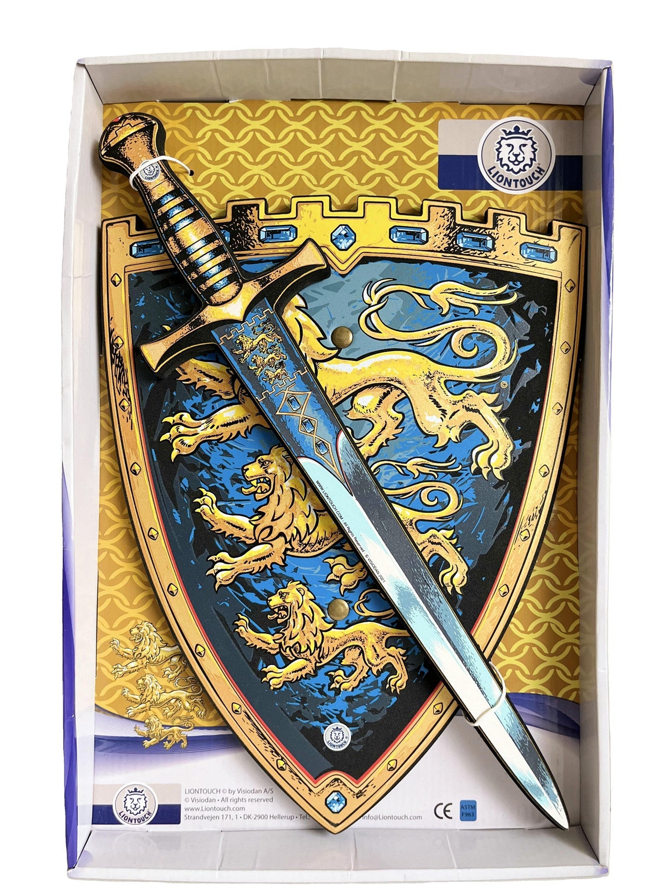 Pretend-Play Foam Triple Lion Set