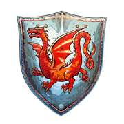 Amber Dragon Shield