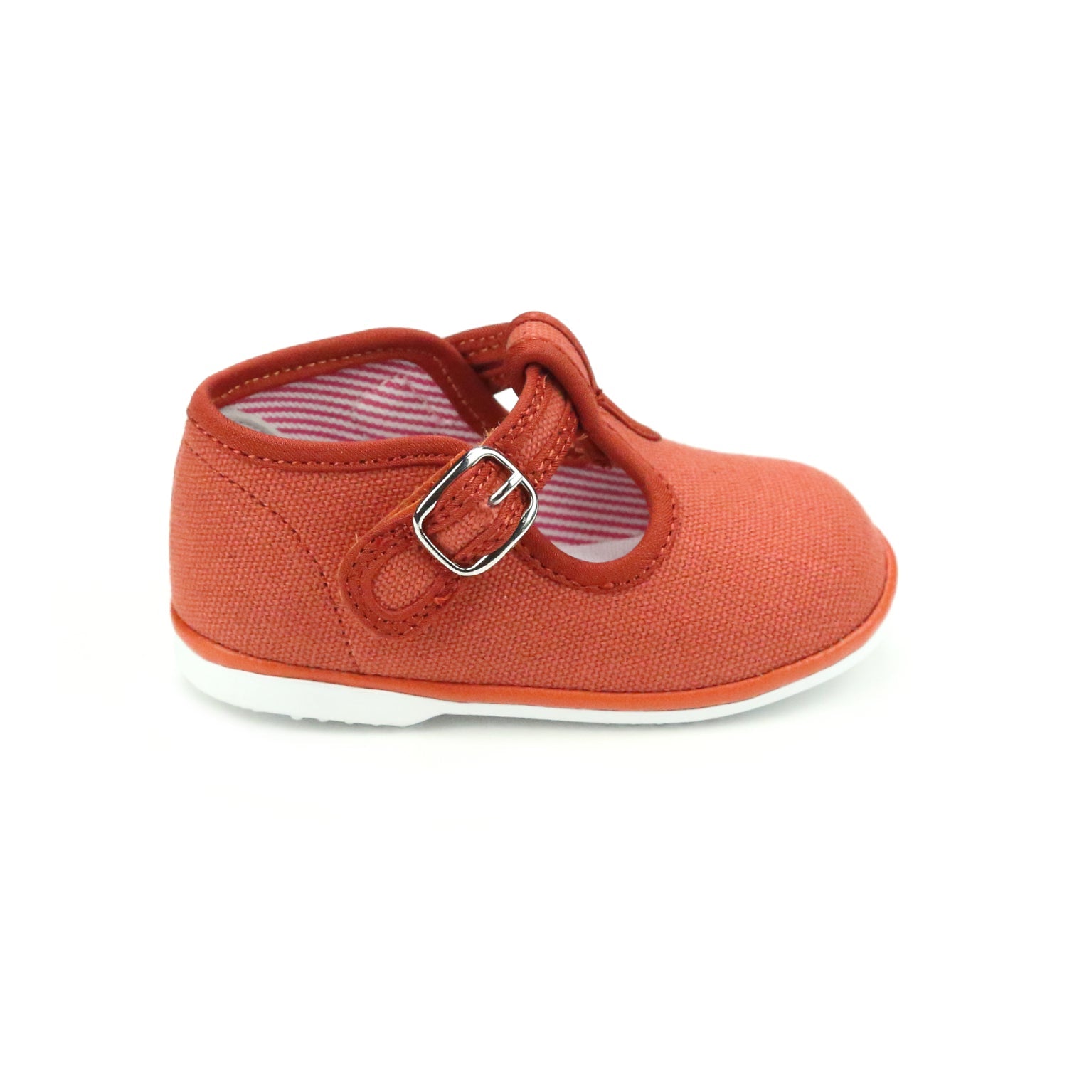 Poppy Canvas T-strap Mary Jane (baby)