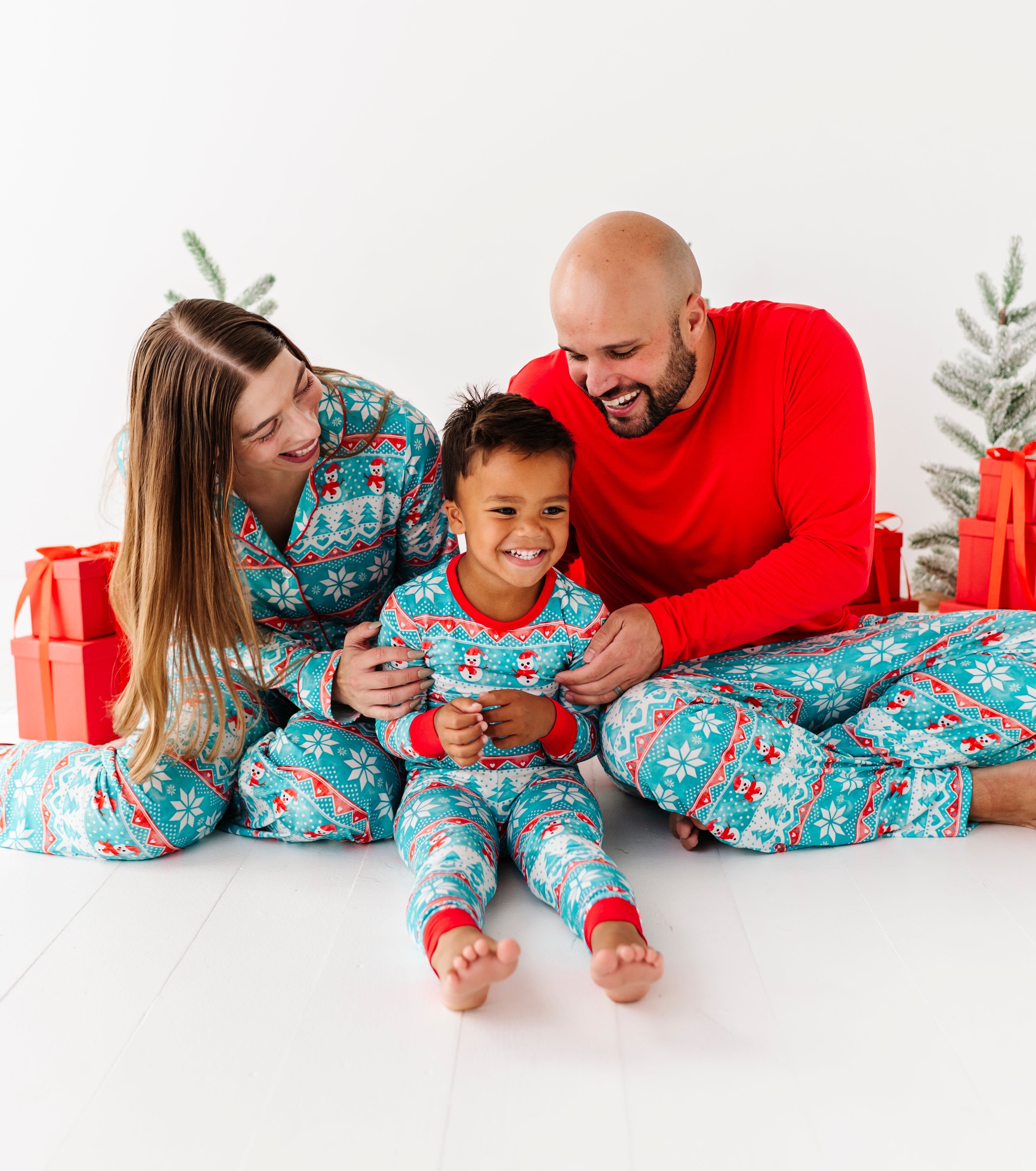 Frosty Fair Isle Men's Lounge Set