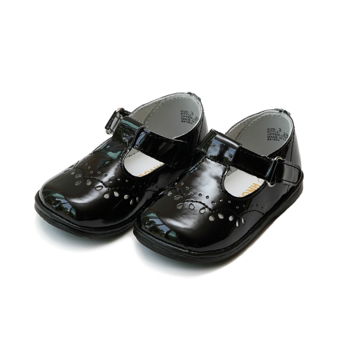 Birdie Patent T-strap Mary Jane (baby)