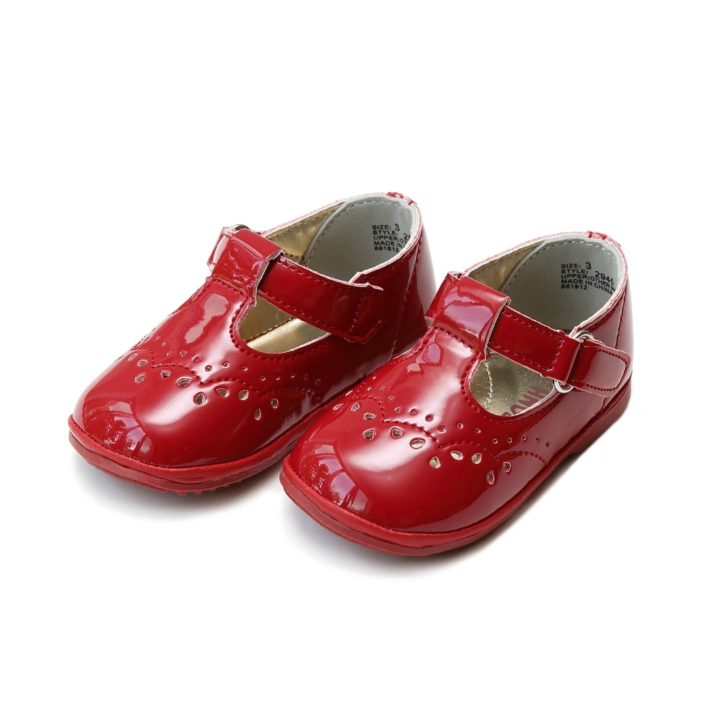 Birdie Patent T-strap Mary Jane (baby)