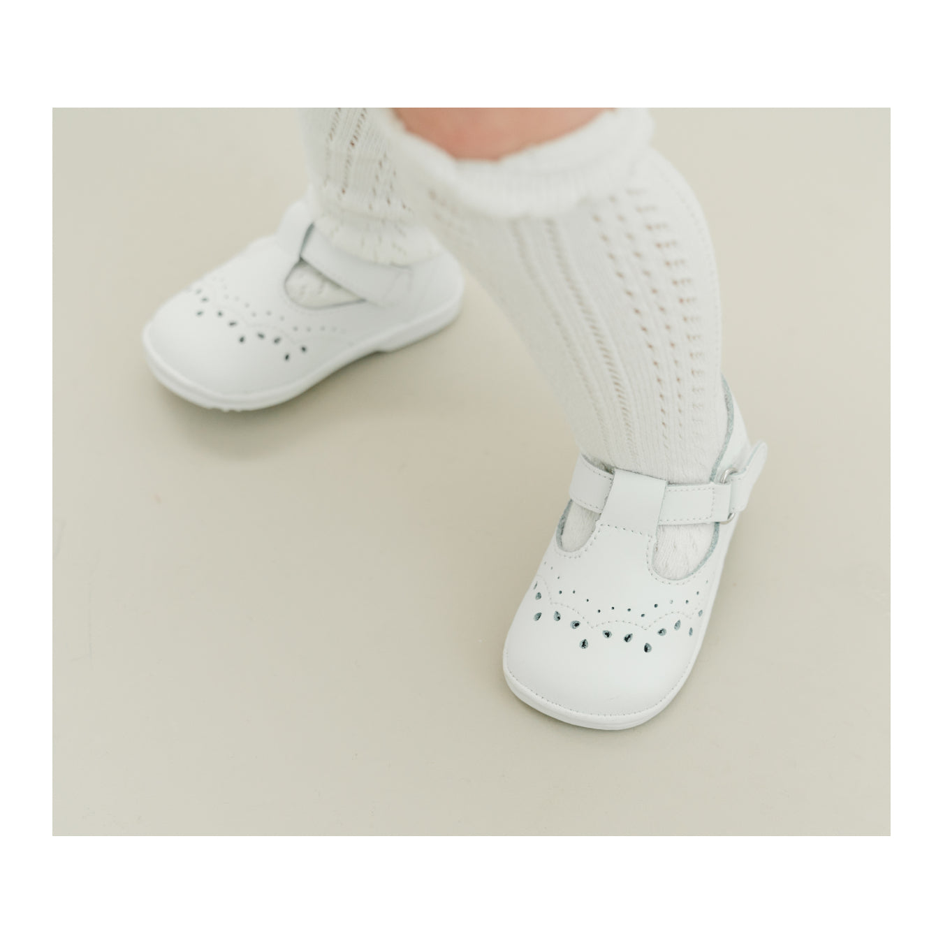 Birdie Leather T-strap Mary Jane (baby)