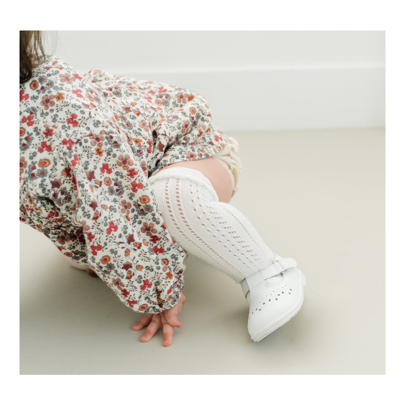 Birdie Leather T-strap Mary Jane (baby)