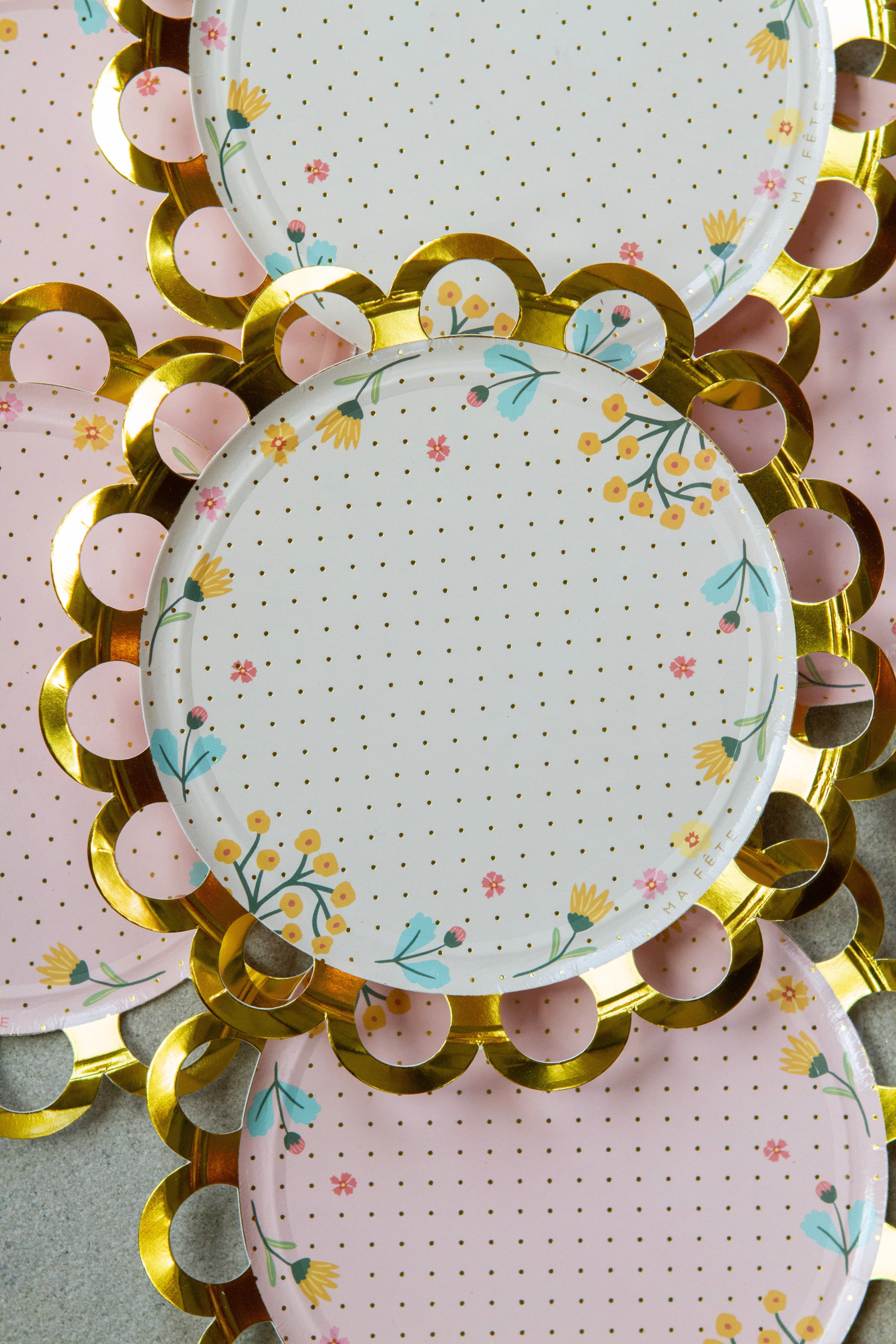 Tea Party Dessert Plates (8)