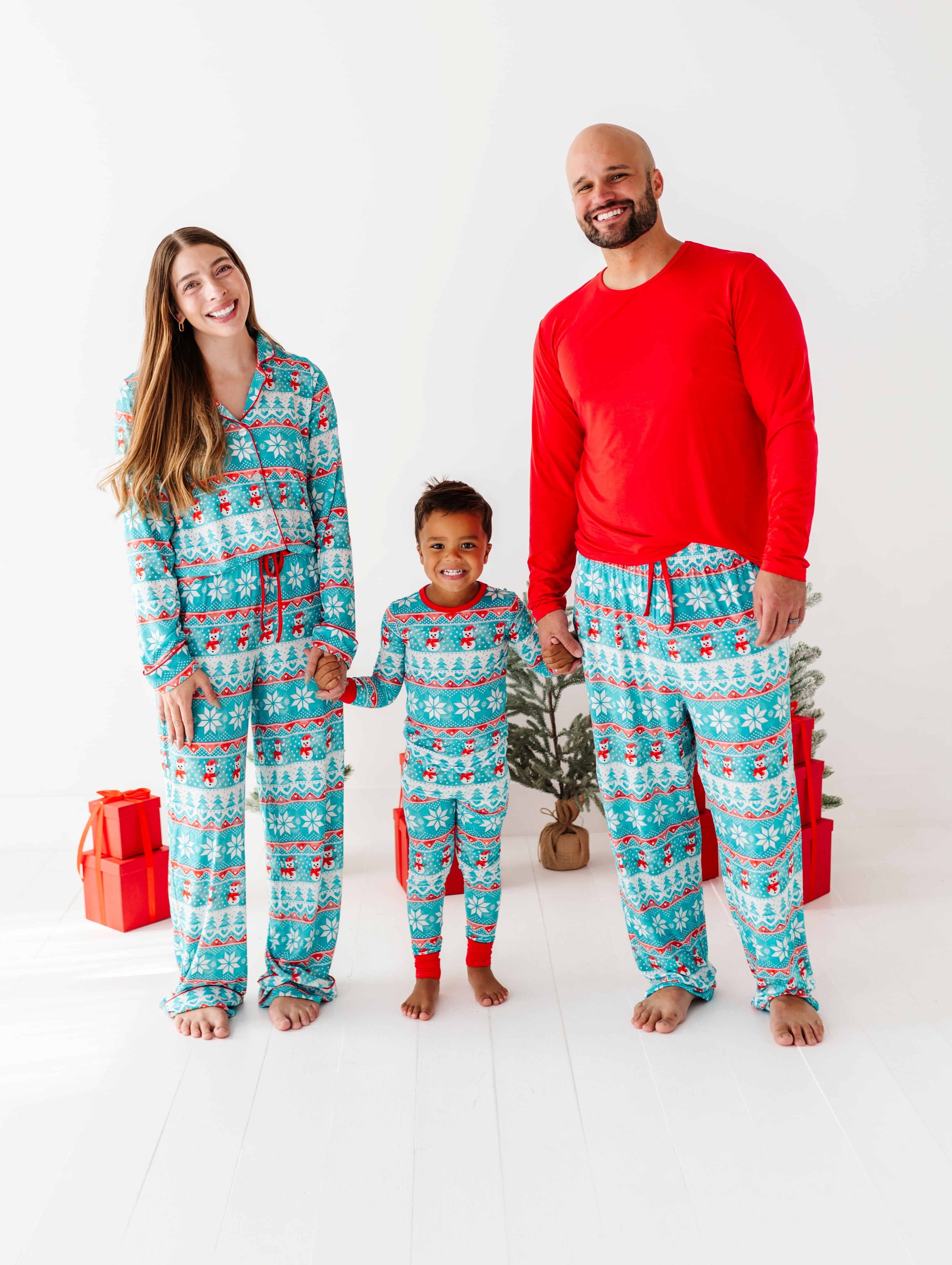 Frosty Fair Isle 2-piece Pajamas