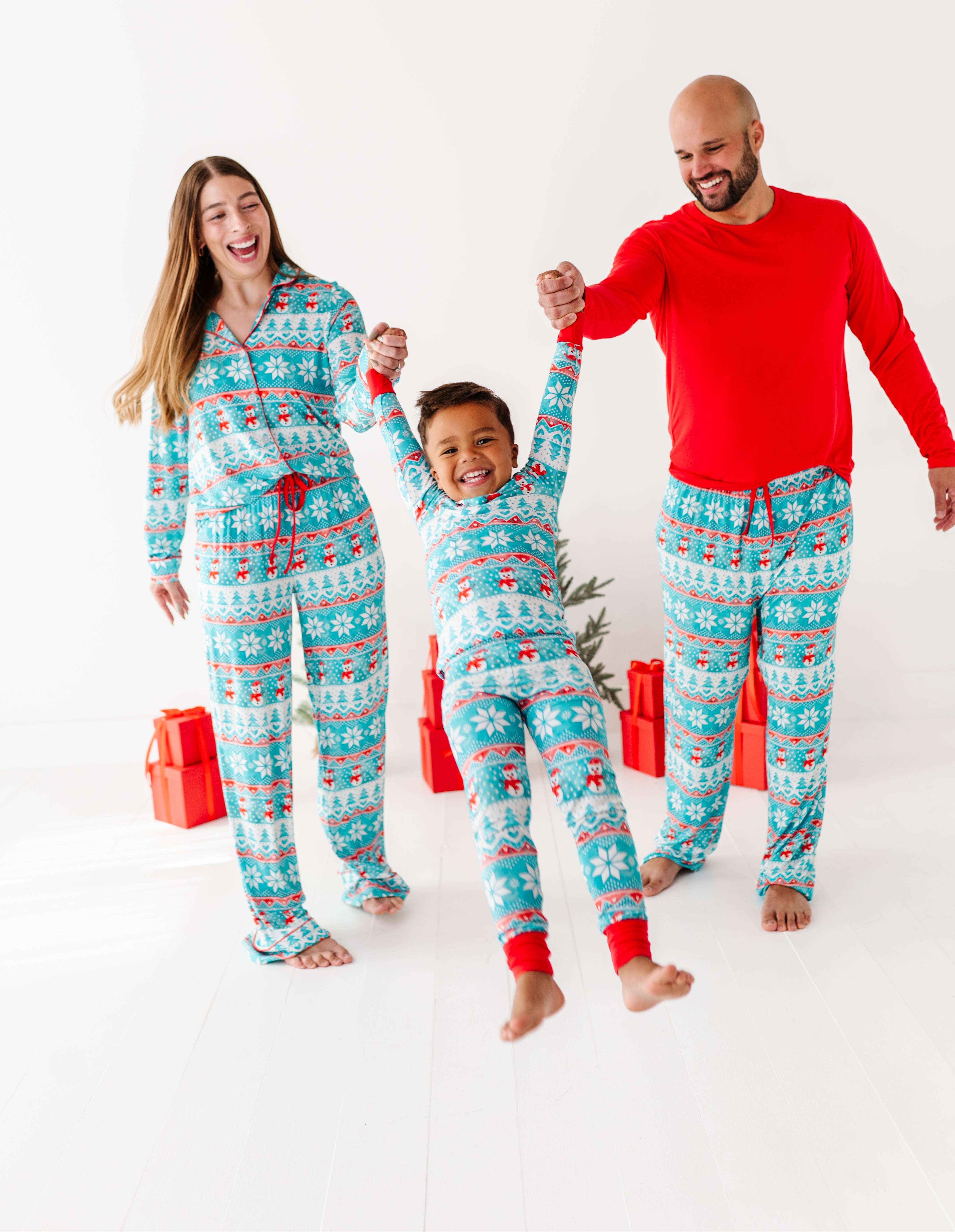 Frosty Fair Isle 2-piece Pajamas
