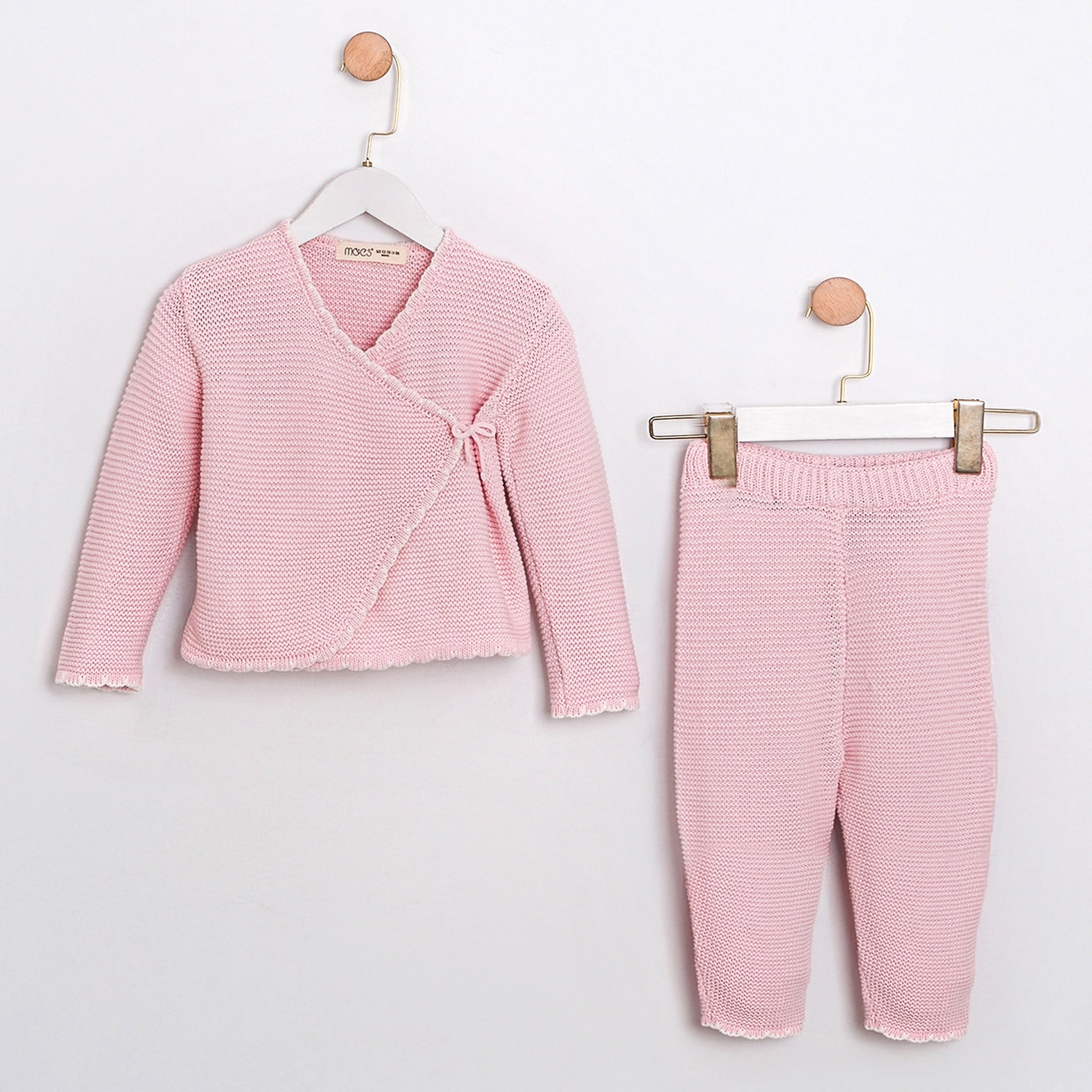 Luna Knit Pink 2-piece Set