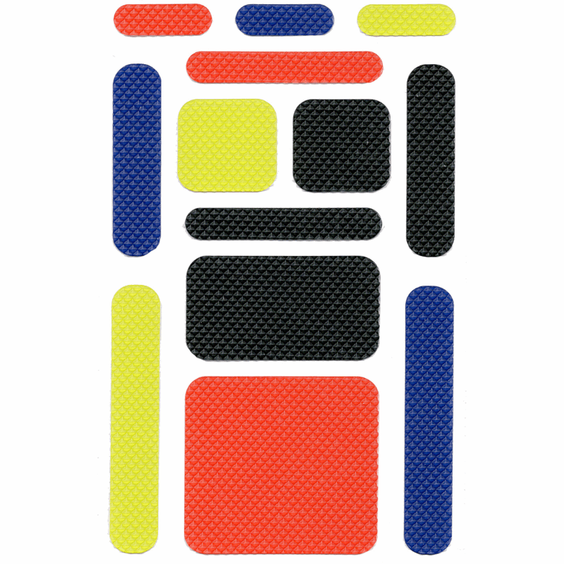 Anywhere Zen Strips, Bumpy Primary Colors