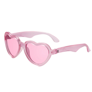 Fuchsia Haze Heart | Pink Transparent Lenses