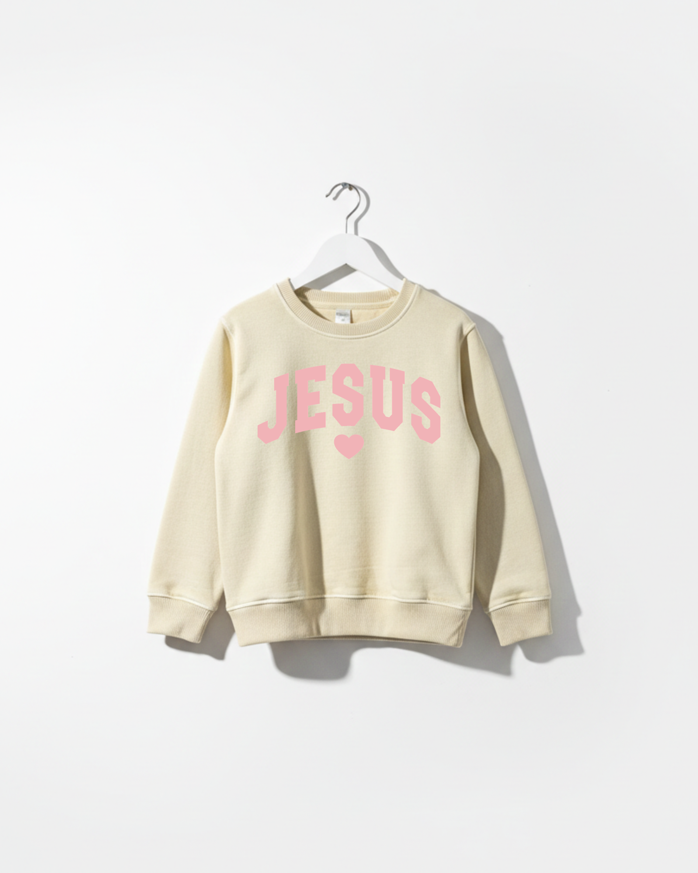 Jesus Varsity 🩷 Tee Or Pullover